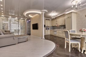 kitchen living room