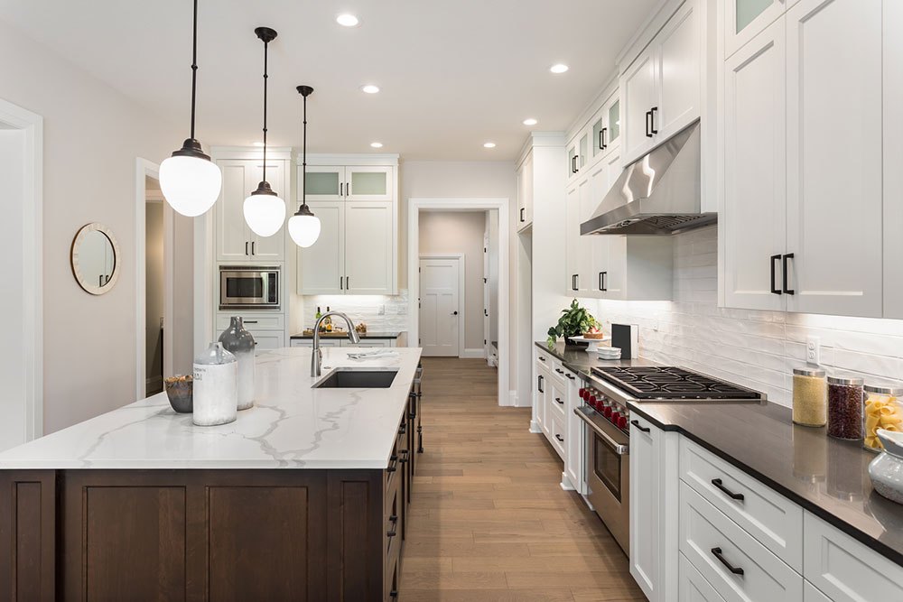 Kitchen in New Luxury Home