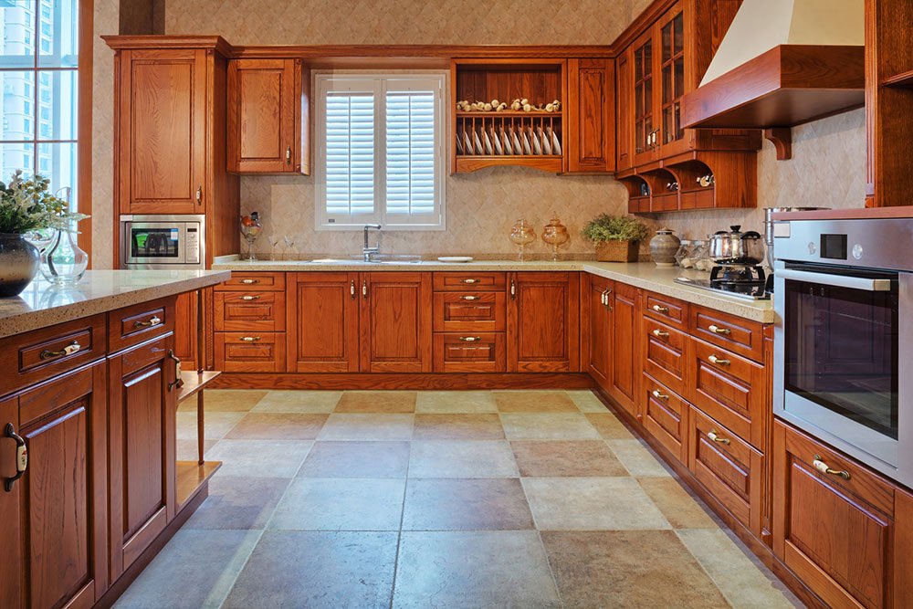 Modern kitchen interior and furnitures