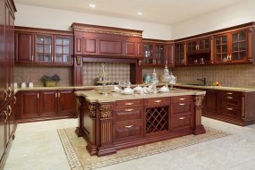 Modern kitchen interior and furnitures