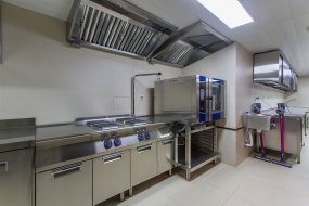 Modern industrial kitchen