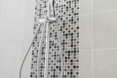 Luxury modern shower bathroom interior