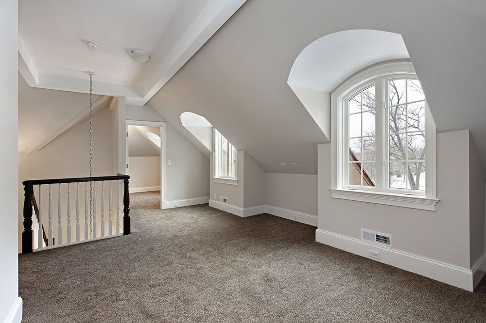 Loft in new construction home