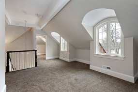 Loft in new construction home