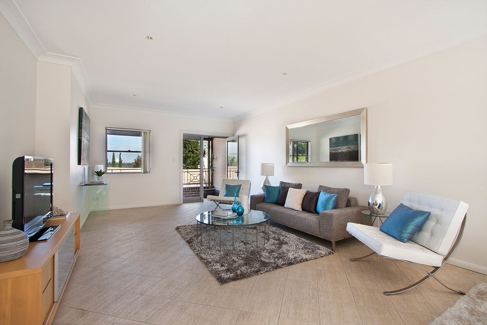 Beautiful Living room Architecture Stock Images
